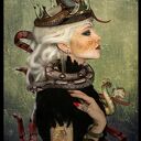 Jamasumi Królowa Węży Grafika Digital Art