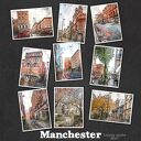 Manchester w akwareli - zestaw 9 grafik 13x18 cm