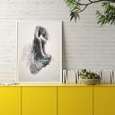 Szkic Kobiety 50x70
