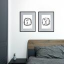 Autorska grafika z ramą - nr 77