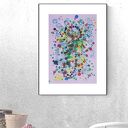 nowoczesna grafika do domu, abstrakcyjny rysunek do sypialni, minimalistyczna dekoracja na ścianę