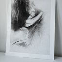 Queen - autorska grafika kobiety 30x40 cm