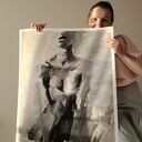 "Przesiane Myśli" - 80x60cm