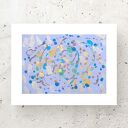 abstrakcyjna grafika do domu, nowoczesny obraz na ścianę, abstrakcja do salonu, grafika do loftu