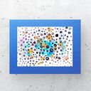 Minimalistyczny abstrakcyjny rysunek 30x40 - nowoczesna dekoracja na ścianę do sypialni i salonu