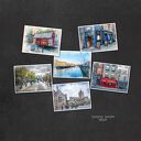 Dublin w akwareli - zestaw 6 grafik 13x18 cm