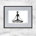 Grafika z ramą - Joga - nr 149