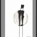 Oryginalny rysunek tuszem A4 21x30 z cyklu 'About real relationship' nr 47