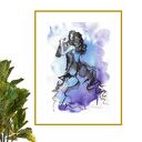 Grafika z cyklu "Ona i On" 21cm x 30cm