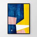 Plakat obraz abstrakcja #3 50x70 cm B2