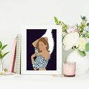 Plakat ilustrowany A4 - Jane