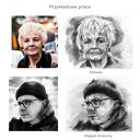 Portret na zamówienie A4 - ręcznie rysowany ze zdjęcia