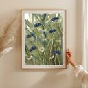 Oryginalna akwarela A4. Chabry