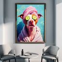 Pieskie SPA - plakat A3 dla psiarza