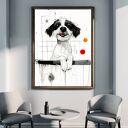 Pies Rysunkowy 2 - plakat A3 z psem rysunkowym dla psiarzy