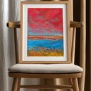 Plakat A3 Nadchodzi Chłód reprodukcja pasteli suchych