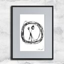 Autorska grafika z ramą - nr 77