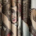 Zasłony welurowe Anioły 2 szt