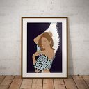 Plakat ilustrowany A4 - Jane