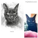 Portret na zamówienie A4 - ręcznie rysowany ze zdjęcia