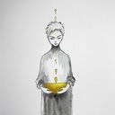 "Medytacja" akwarela z dodatkiem złotego tuszu - harmonia, równowaga wewnętrzna