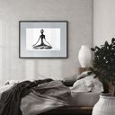 Grafika z ramą - Joga - nr 149