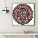 Mandala 50x50cm
