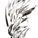 Zestaw grafik „Jestem” - ręcznie malowane oryginały 21 x 30 cm i 14 x 19 cm