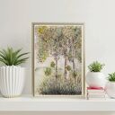 Oryginalna akwarela 30x40cm. Brzozy