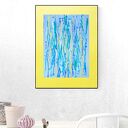 abstrakcja do pokoju, oryginalna grafika do sypialni, nowoczesna dekoracja na ścianę, obraz do loftu