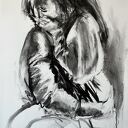 Szkic Pary - 50x70