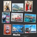 Malta w akwareli - zestaw 9 grafik w rozmiarze 13x18 cm