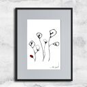 Grafika z ramą - nr 9 - maki