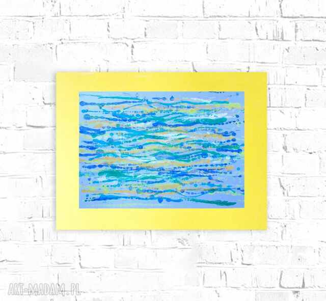 abstrakcja do pokoju, oryginalna grafika do sypialni, nowoczesna dekoracja na ścianę, obraz do loftu