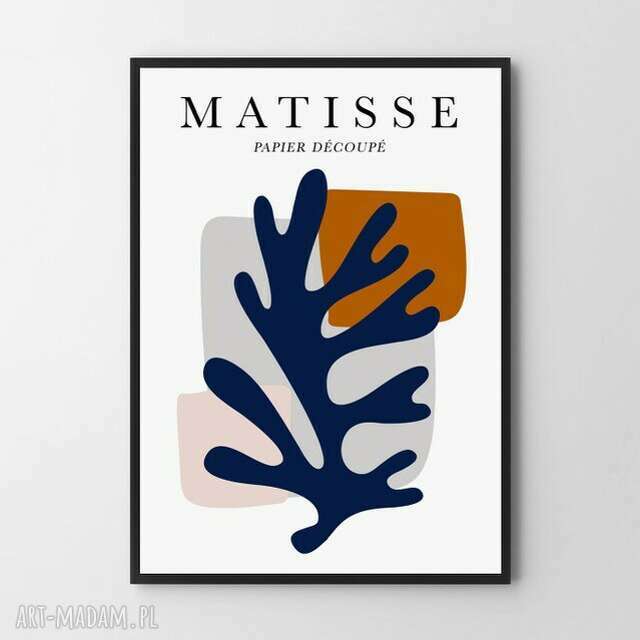 Plakat obraz Matisse LEAF B1 - 70x100 cm