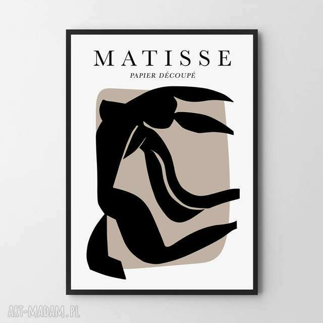 Plakat obraz Women in Black Matisse A4 - 21.0x29.7cm