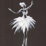 ajan art awangardowe balet " blaetnica VI ręcznie malowana grafika baletnica