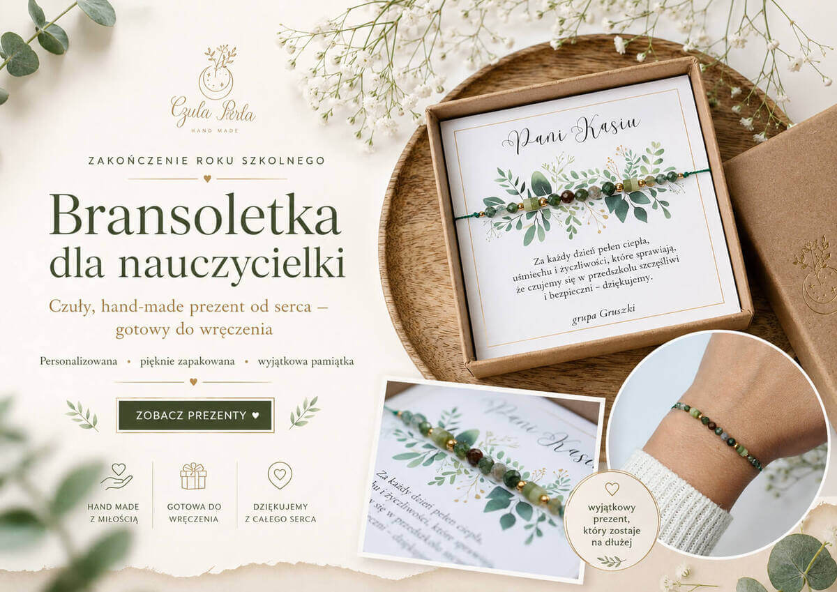 prezent na zakończenie roku