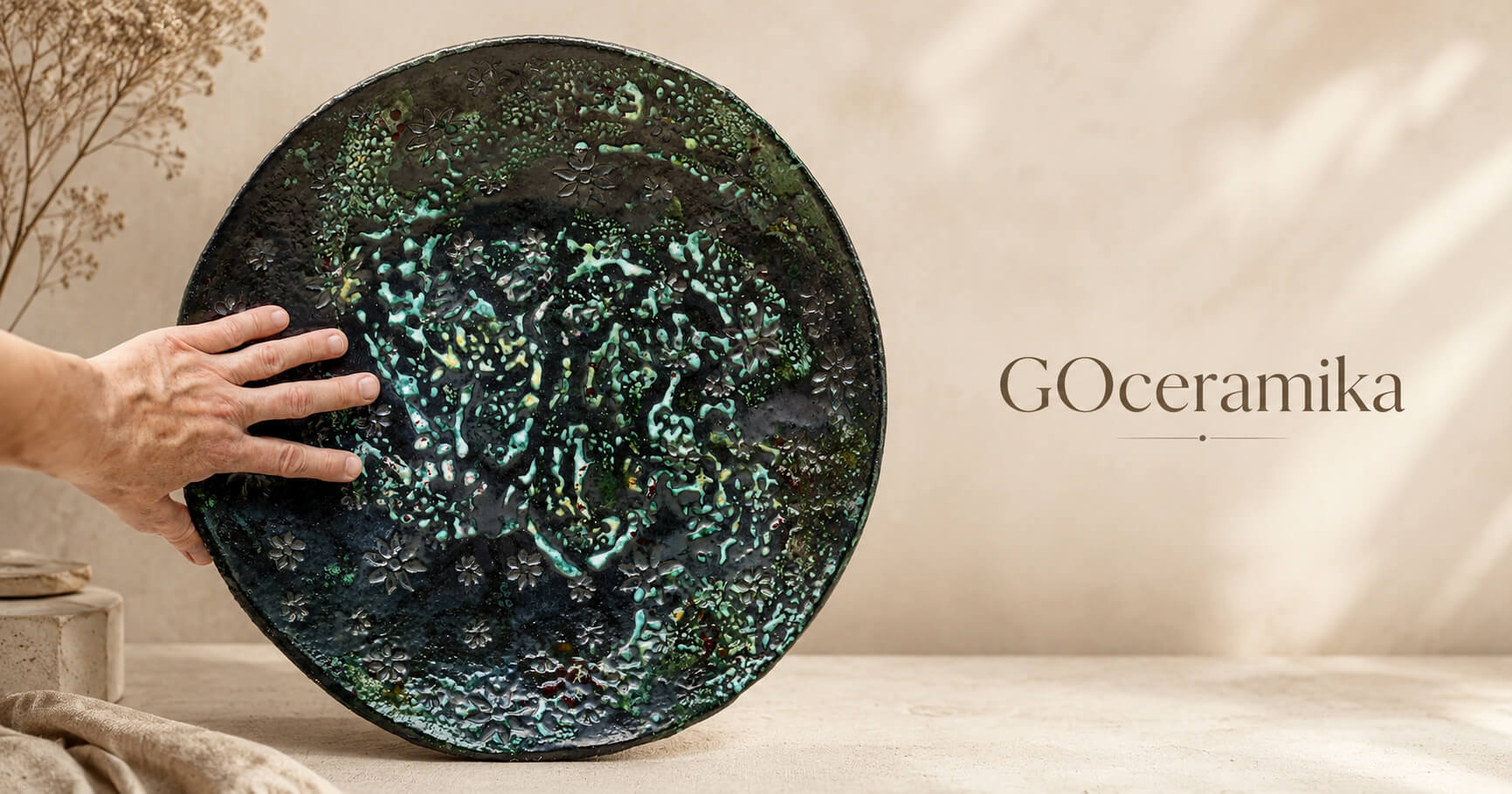 ceramiczne patery