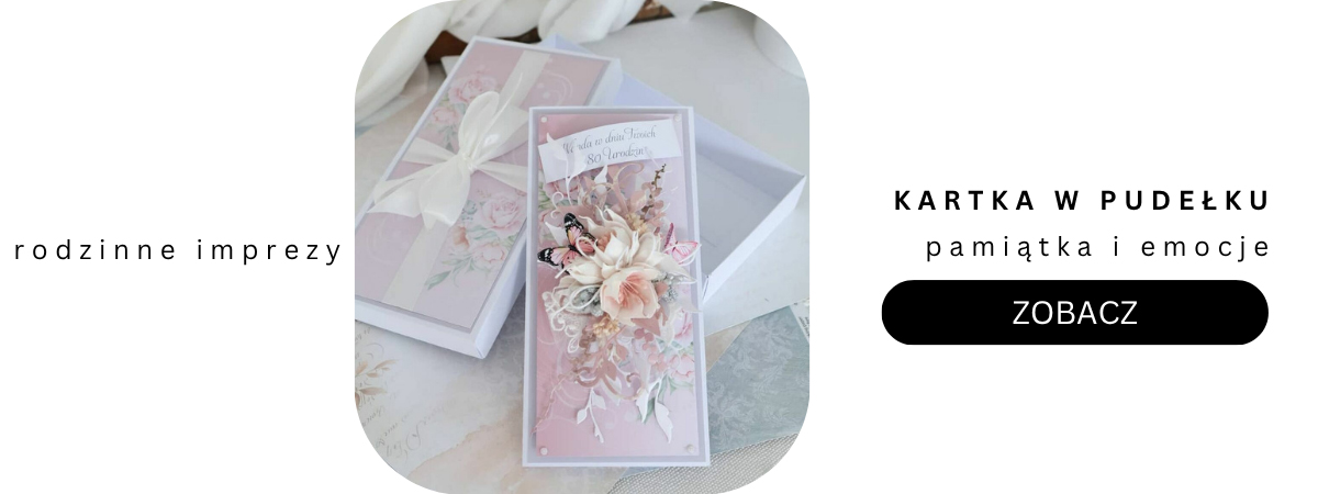 kartka w pudełku
