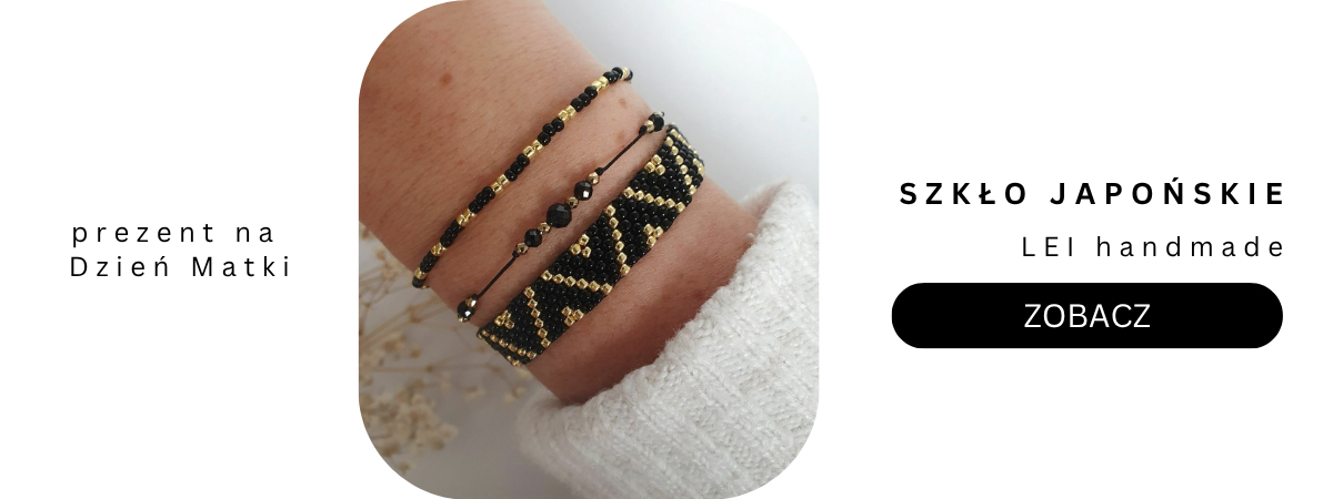 bransoletki ze szkła japońskiego