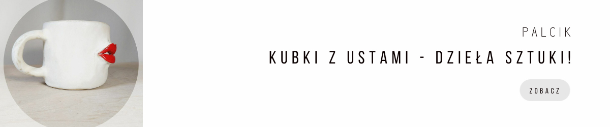 artystyczne kubki z ustami