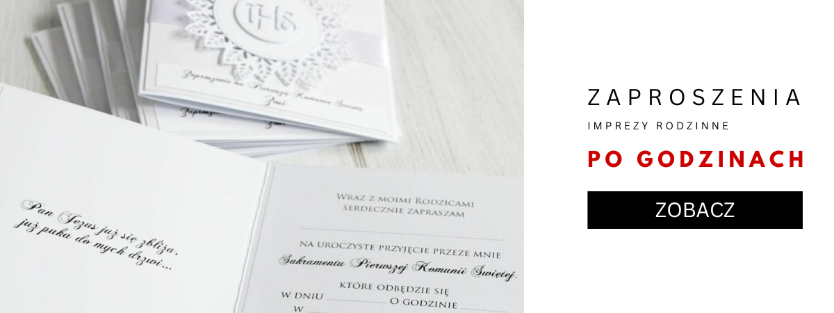 zaproszenia na komunię