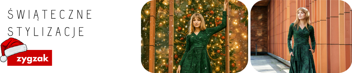 świąteczne stylizacje sukienki