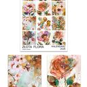 Kalendarz 2026 Złota Flora 15x21 cm - autorski prezent na Nowy Rok z roślinną grafiką