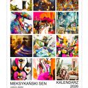 Kalendarz 2026 Meksykański Sen 15x21 cm