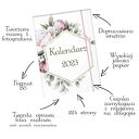 KALENDARZ terminarz fotografa 2023 PEONIE