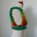 Kamizelka kolorowa wełniana