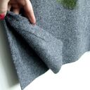 klasyczna grafitowa kamizelka z wełną S