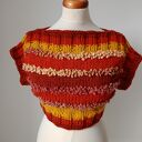 Kamizelka w rudościach